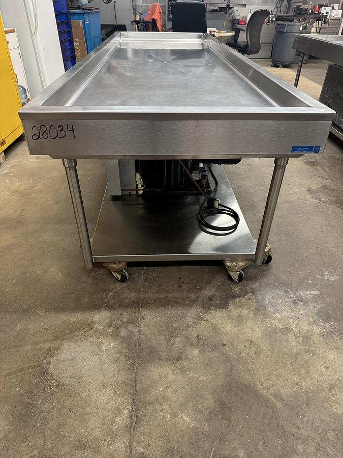 Used 2016 Leslie Fisher Engineering Inc. Stainless Steel Chiller Table