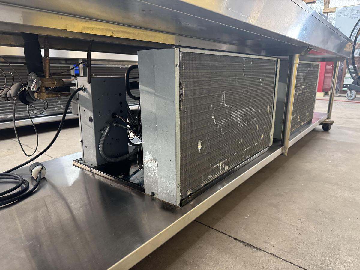 Used 2016 Leslie Fisher Engineering Inc. Stainless Steel Chiller Table