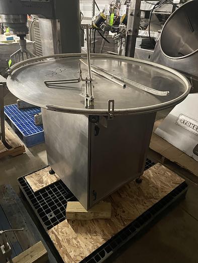 Used Custom Designed & Manufactured Rotary Pack Off Table