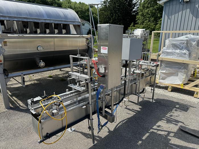 Used Cintrol GMC Cup, Tub and Tray Filling and Lidding Line  FDS1500