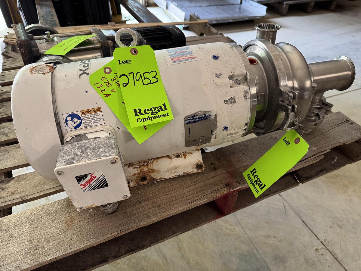 Used Waukesha Positive Displacement Pump MN: 20651