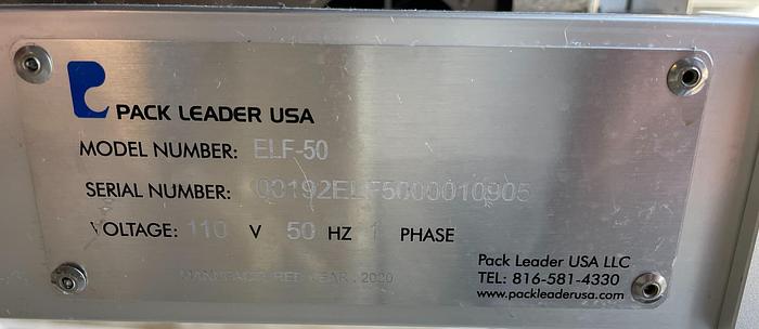 Used 2020 PACk LEADER USA ELF-50 Tabletop Portable Wrap Around Labler