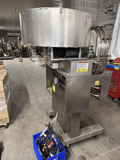 Used KAPS-All Packaging Systems, Inc.  Model A-6 Portable 6 Spindle Inline Capper