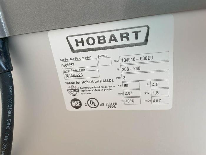 Used Hobart HOBART Food Processor Model HCM62