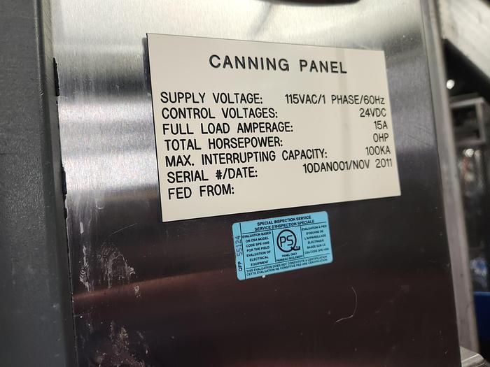 Used 2002 JBT  Continuous Rotary Pressure Sterilizer