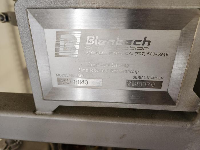 Used Blendtech Vacuum Cooler/Water Vapor Condenser HE471200