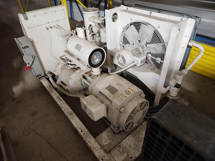 Used Gardner Denver Rotary Screw Air Compressor and Arrow Air Dryer EBH99D