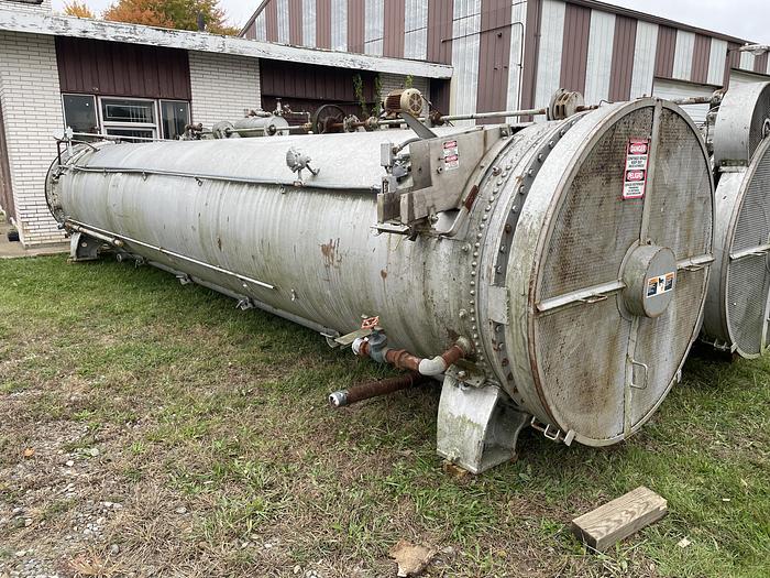 Used 1957 JBT/FMC 2 Shell Sterilimatic Rotary Cooker Cooler System