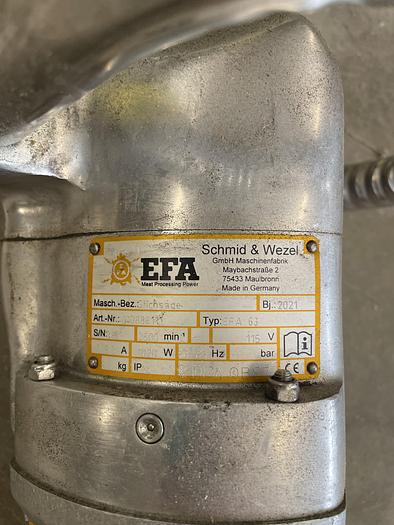 Used 2022 Schmid & Wezel EFA EFA 63 Reciprocating Saws