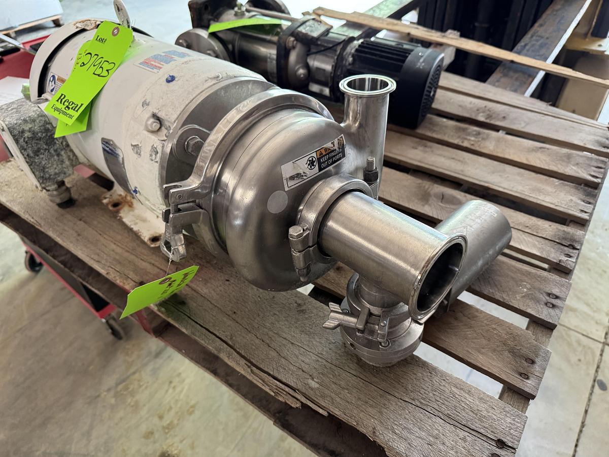 Used Waukesha Positive Displacement Pump MN: 20651