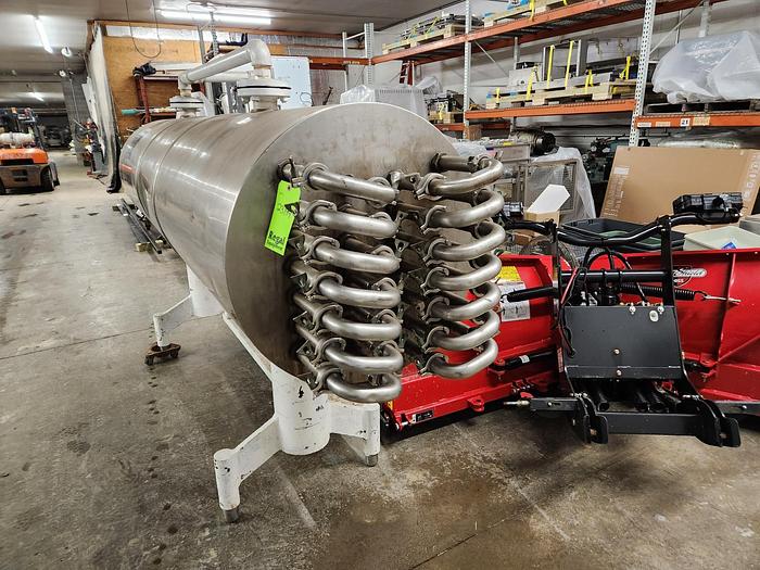 Used Custom Designed & Manufactured Stainless Steel Insulated Heat Exchanger