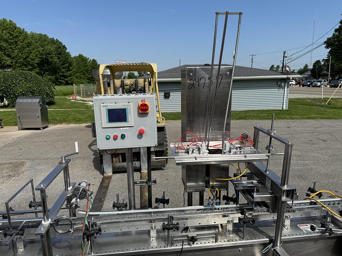 Used Cintrol GMC Cup, Tub and Tray Filling and Lidding Line  FDS1500