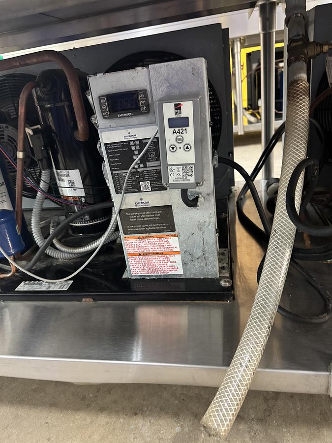 Used 2016 Leslie Fisher Engineering Inc. Stainless Steel Chiller Table