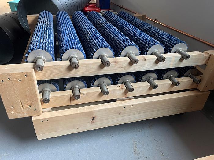 Used July 2019 Wyma Solutions Flat Bed Brusher HWX060.01