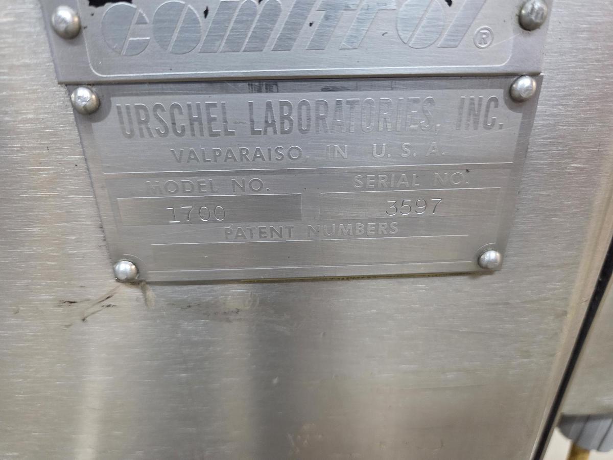 Used Urschel Laboratories Comitrol Processor 1700
