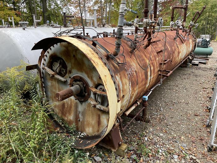 Used 1974 FMC Technologies 47 Step Reel for 300 X 407 Dia. Cans Continious Pressure Rotary Steralizer Cooker Shell