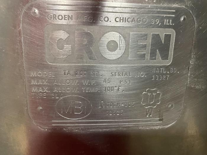 Used Groen TA 200 SP