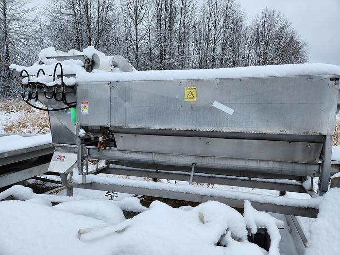 Used Custom Designed and Fabricated Stainless Steel Onion Peeler