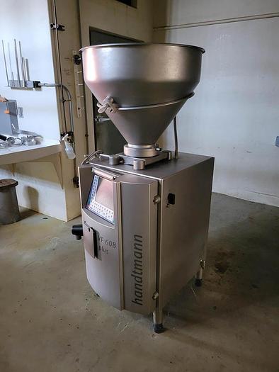 Used 2021 Handtmann Handtmann VF 608-P Vacuum Filler with Filling, Portioning & Linking F608-P/45892