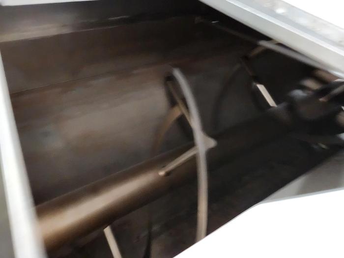 Used 1985 RIETZ BEPEX Ribbon Blender Surge Tank C-46-K3210