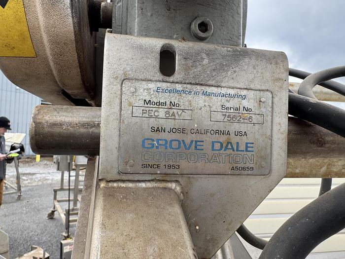 Used Grove Dale Corporation Shufflo Feeder 60"