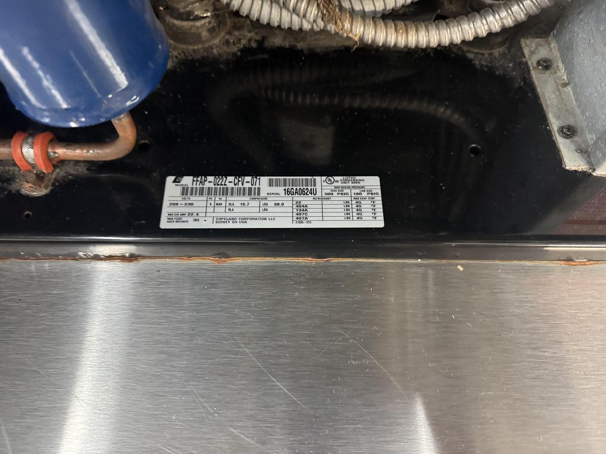 Used 2016 Leslie Fisher Engineering Inc. Stainless Steel Chiller Table