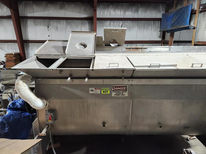 Used 1985 RIETZ BEPEX Ribbon Blender Surge Tank C-46-K3210