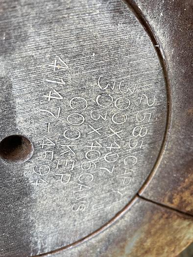 Used 1974 FMC Technologies 47 Step Reel for 300 X 407 Dia. Cans Continious Pressure Rotary Steralizer Cooker Shell