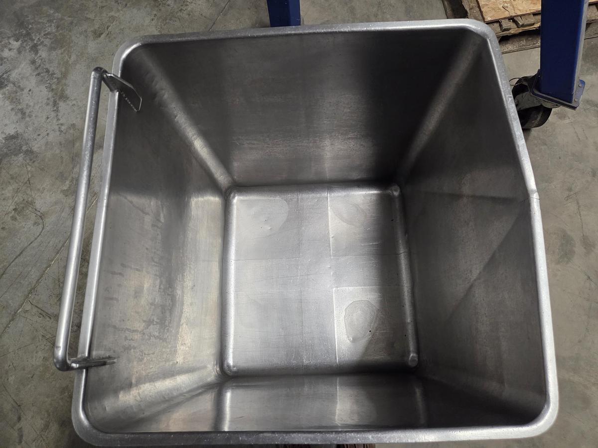 Used Custom Designed & Manufactured Stainless Steel Dump Buggy 600lbs.