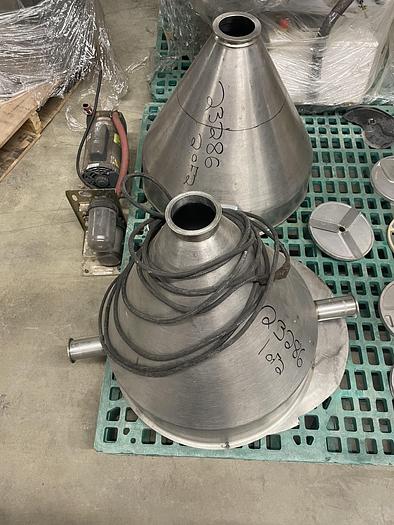Used Custom Designed & Manufactured Conical Hopper for a Piston Filler