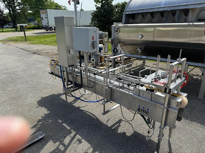 Used Cintrol GMC Cup, Tub and Tray Filling and Lidding Line  FDS1500