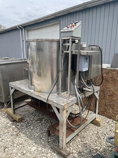 Used Custom Designed & Manufactured Stainless Steel Mix Tank