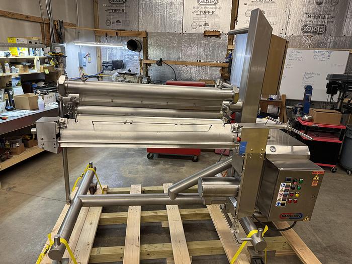 Used REISER VEMAG SCD Water Wheel Shredder Cutter Depositor