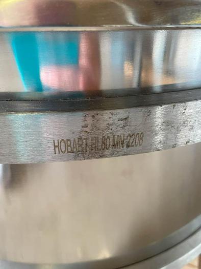 Used Hobart HOBART HL80MN2208 Planetary Mixing Bowl 80 Quart