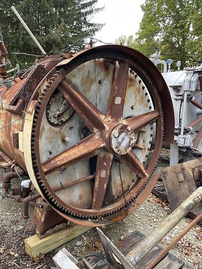 Used 1974 FMC Technologies 47 Step Reel for 300 X 407 Dia. Cans Continious Pressure Rotary Steralizer Cooker Shell