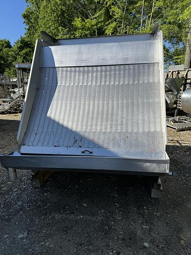 Used Bauer Bros. Co. Hydrasieve  554-2-72 54" Wide X 72" Tall Static Screen