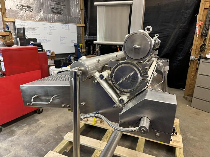 Used REISER VEMAG SCD Water Wheel Shredder Cutter Depositor