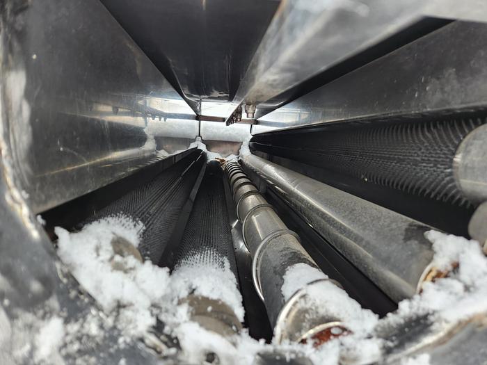 Used Custom Designed and Fabricated Stainless Steel Onion Peeler