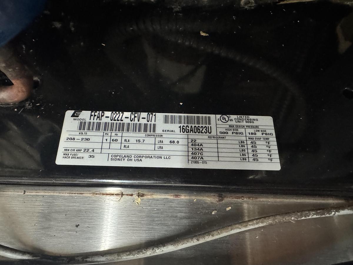 Used 2016 Leslie Fisher Engineering Inc. Stainless Steel Chiller Table