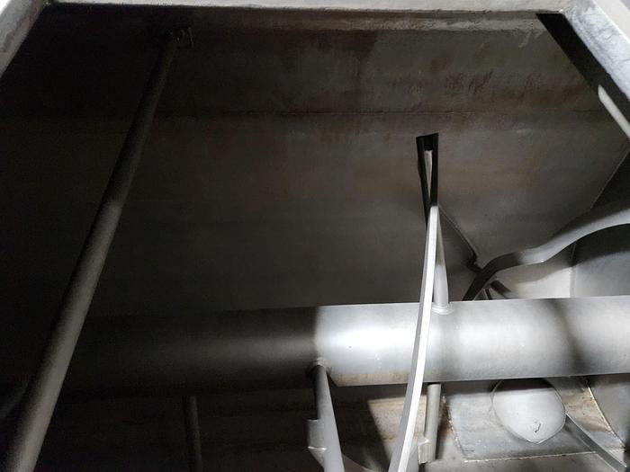 Used 1985 RIETZ BEPEX Ribbon Blender Surge Tank C-46-K3210