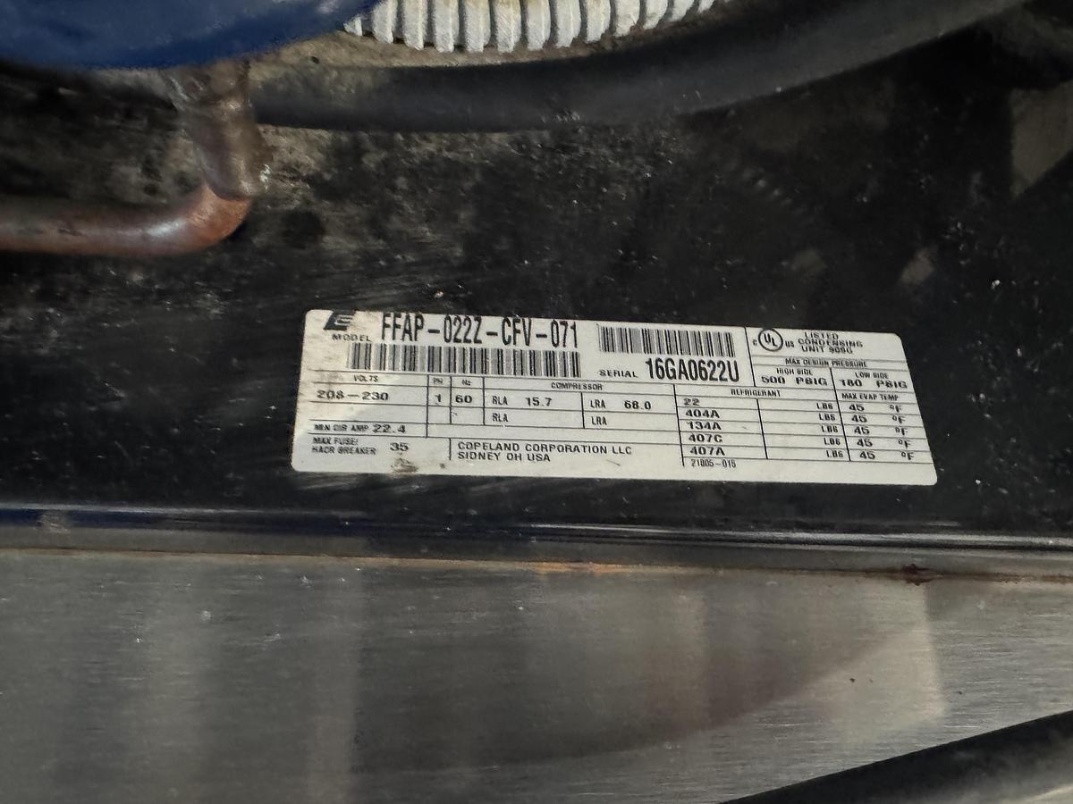 Used 2016 Leslie Fisher Engineering Inc. Stainless Steel Chiller Table