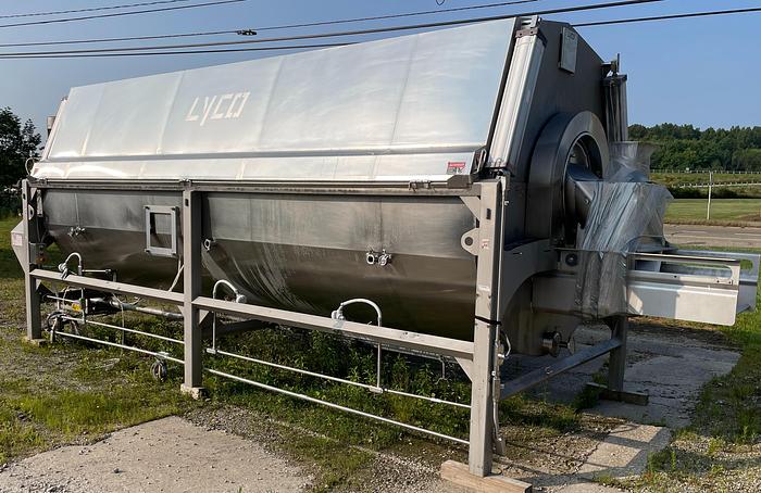 Used Lyco Manufacturing, Inc. Vapor Flow Rotary 8600 Blancher