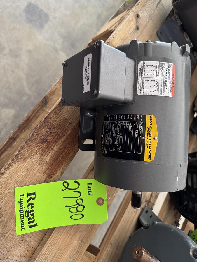 Used Baldor Reliance Industrial Motors CNM3454/35