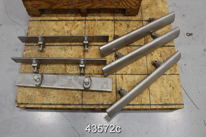 Used GL&V M24 Stainless Steel Foil Rotors #43572