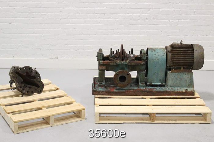 Used Goulds 3405 2x3x11 Pump, 5 Vane 10.625" Impeller #35600