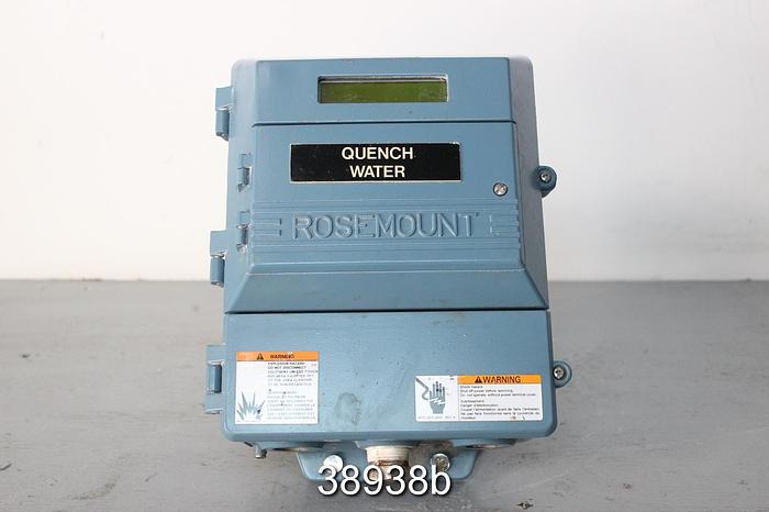 Used Rosemount 8711TSA015U1G1N0 1.5" Magnetic Flow Tube with Transmitter #38938