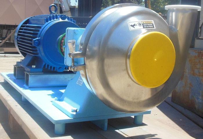 Used Pump, Centrif., 22.5 HP, S/st, Waukesha Cherry-Burrell, #S743003