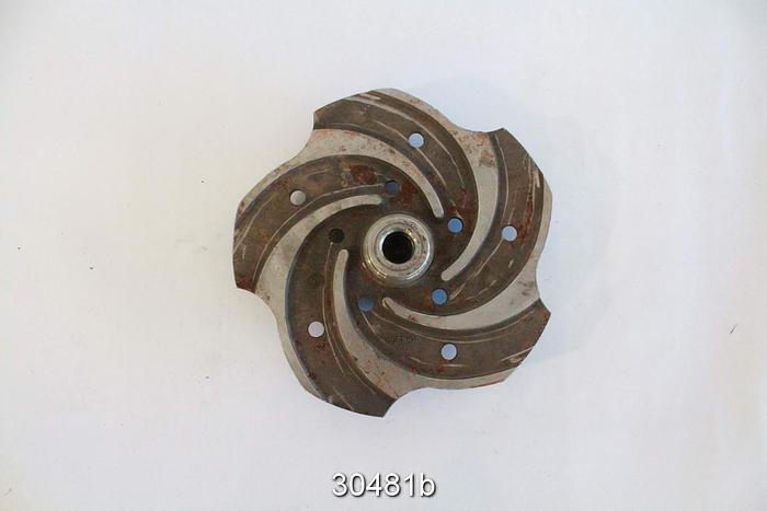 Used Goulds 3196 MT 5-Vane Impeller, 1.5x3x13 #30481