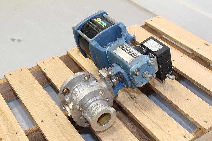 Used DeZurik 2" Veeball Valve #43990