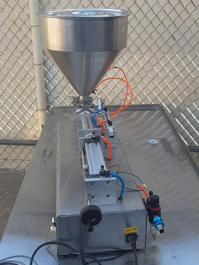 Used Filler, Piston, 1-Head, S/st, Techtongda, 1/4" Nozzle #S744484